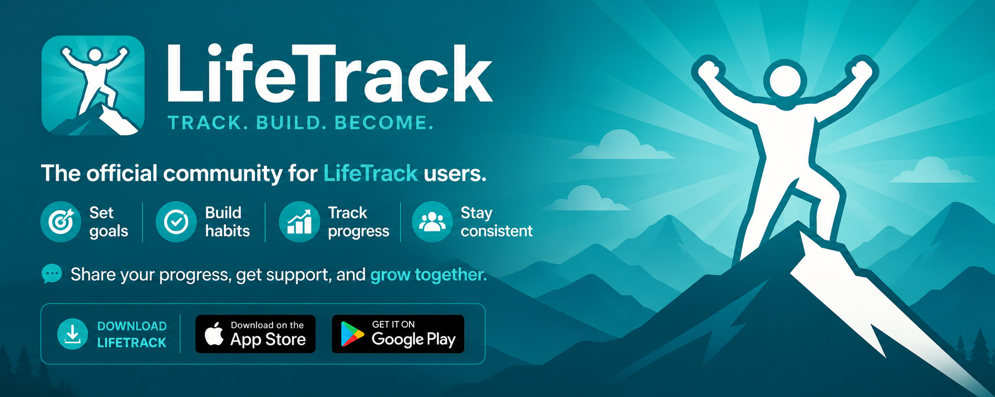 LifeTrack — Track. Build. Become.
